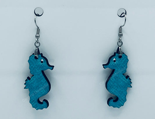 Seahorse (Style #1)-Ear Rings