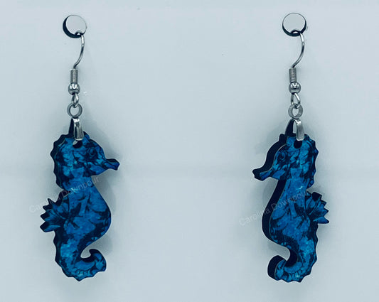 Seahorse (Style #2)-Ear Rings