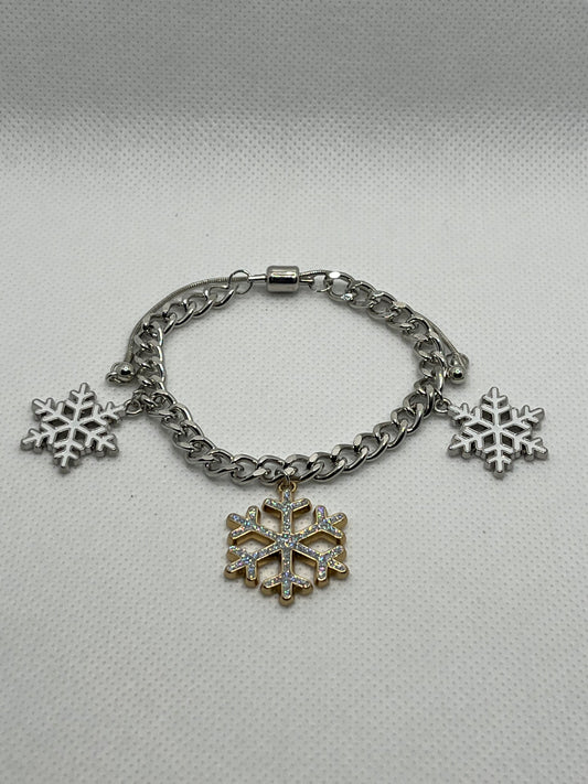 Charm Bracelet-‘24 Snowflakes Petite