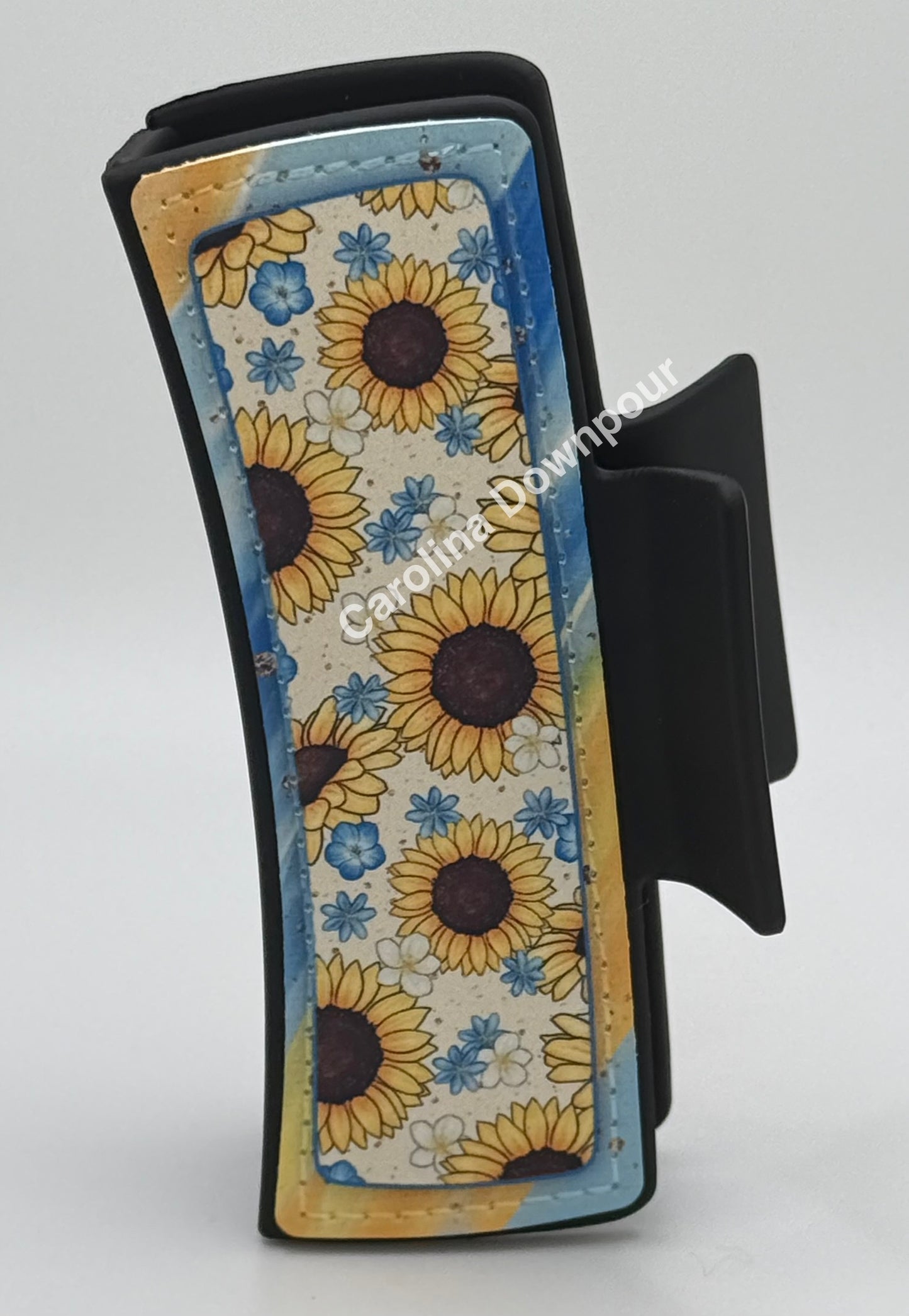 Sunflowers Hair Clip-(4 Inch)