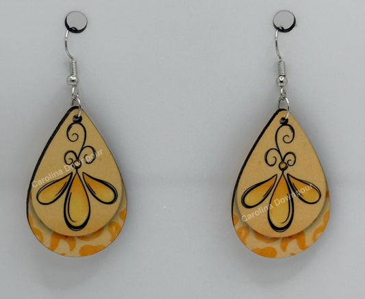 Pastel Spring (Yellow)-Ear Rings